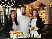 Bald in München: LEGER AM DOM - das neue Restaurant der Familie Able eröffnet am 09. März 2018 (©Foto:Martin Schmitz)